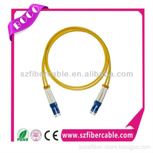 Singlemode Duplex LC PC Fiber optic patch cord